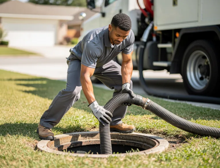 septic tank pumping Westmount